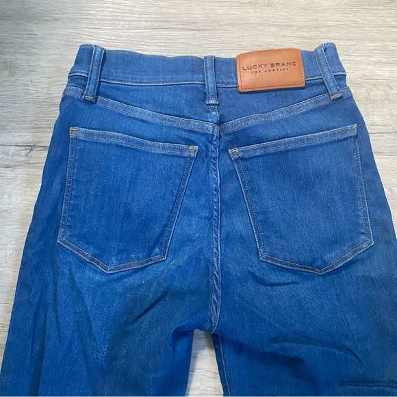 🍀LUCKY BRAND🍀 BRIDGETTE HIGH RISE SKINNY JEANS - Picture 4 of 12